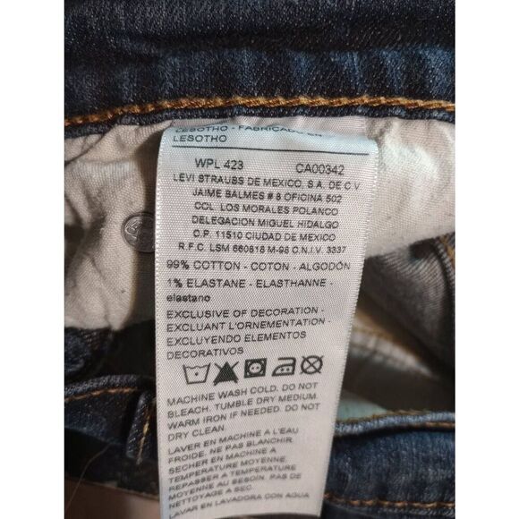 Levi's Jeans Men's 33 30 Athletic Fit - Picture 6 of 8